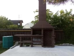 Печь Аристократ 814 Радиальный кирпич красный с коричневым, фото 2