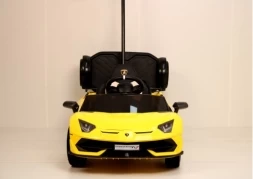 Электромобиль Lamborghini Aventador SVJ (Желтый) A333MP-A, фото 2