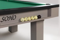 Бильярдный стол - Soho 12 Футов, Русская пирамида, Сланец 45 мм, фото 10