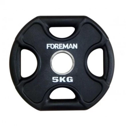 Диск X-Training уретановый FOREMAN FM/UPX-5KG-BK (5 кг), фото 1