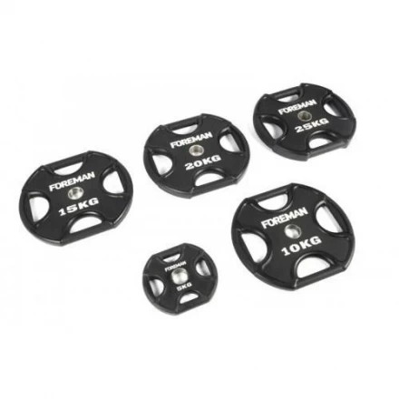 Диск X-Training уретановый FOREMAN FM/UPX-5KG-BK (5 кг), фото 2