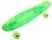 Скейтборд прозрачный Playshion 27″ FS-LS002 со светящимися колесами и декой