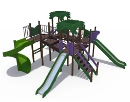 Детский игровой комплекс Джунгли Тропики ДИО 02130, фото 1