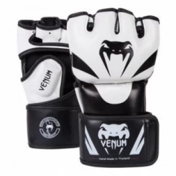 Перчатки ММА Venum &quot;Attack&quot; Gloves - Skintex leather, фото 1