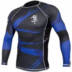 Рашгард Hayabusa Metaru Rashguard Black/Blue, фото 1