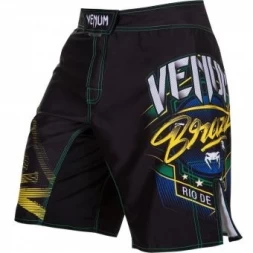 Шорты ММА Venum Carioca 3.0 Fight Shorts - Black, фото 1