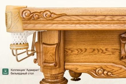Бильярдный стол Адмирал для снукера 10ф, фото 4