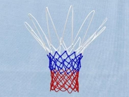 Сетка баскетбольная игровая, импорт, 3-цв., (4,0)  шт, фото 1