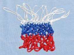 Сетка баскетбольная игровая, импорт, 3-цв., (4,0)  шт, фото 2