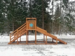 Зимняя горка Snow Fox Start (скат 4 м), фото 3