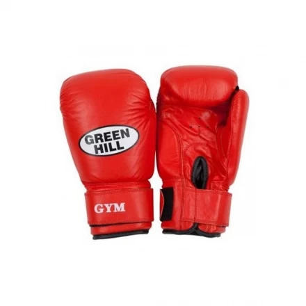Перчатки боксерские GYM красные BGG-2018 (14oz), фото 1