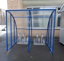 Крытая велопарковка Офис