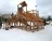 Зимняя горка Snow Fox скат 4м и 12м (две лестницы)