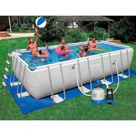 Каркасный бассейн Intex 28352 Ultra Frame 549х275х132 см, фото 2