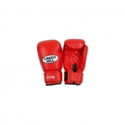 Перчатки боксерские GYM красные BGG-2018 (12oz), фото 1