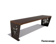 Банкетка Роза, Лиственница 1,5 м