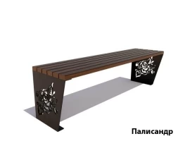 Банкетка Роза, Лиственница 1,5 м, фото 4