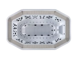 Переливной Гидромассажный Спа Бассейн JNJ Spas Built-in SPA-301, фото 1