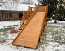 Зимняя горка Snow Fox (скат 5,9 м)