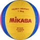 Мяч для водного поло &quot;MIKASA WTR6W&quot; р.5, муж, резина, вес 1500 г, дл. окр.68-71см, жел-син-роз