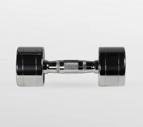 BRONZE GYM BG-PA-DB-C08 Гантель хромированная 8 кг, фото 2