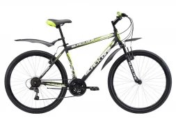 Велосипед Black One Onix 26 черно-зеленый 18&quot;