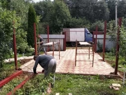 Навес арочный волной, фото 5