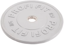 Диск для штанги каучуковый, цветной PROFI-FIT D-51,  5 кг