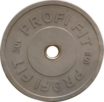Диск для штанги каучуковый, цветной PROFI-FIT D-51,  5 кг