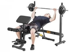 Набор 2: силовая скамья HastDrive + стойка HastStrong				, фото 6