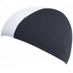Шапочка для плав. &quot;FASHY Shot Shape Polyester&quot;, арт.3241-22, полиэстер, бело-черный