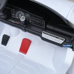 Электромобиль Maserati MC20 белый, фото 5