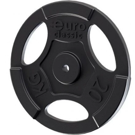 Диск чугунный EURO-CLASSIC окрашенный d-26 20кг, фото 1