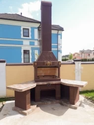 Печь № 18 — Угловой комплекс с рабочим столом и мойкой, фото 4