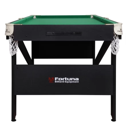 БИЛЬЯРДНЫЙ СТОЛ FORTUNA HOBBY BF-630R РУССКАЯ ПИРАМИДА 6ФТ С КОМПЛЕКТОМ АКСЕССУАРОВ, фото 4