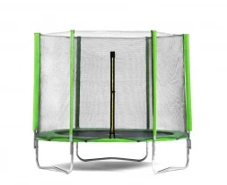 Батут DFC Trampoline Fitness 6ft наружн.сетка, св.зел. (183см), фото 2