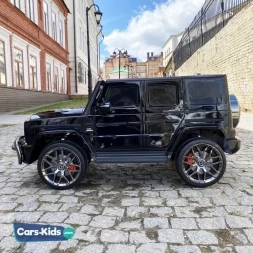 Электромобиль Mercedes-Benz AMG G63 4WD S307 24V черный, фото 3