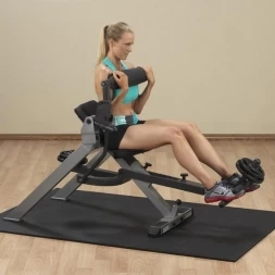 Тренажер для мышц брюшного пресса спины Body-Solid GAB350 на свободном весе, фото 4