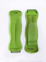 Утяжелители на руки Cliff песок 0,5кг (2х0,25кг) салатовые