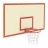 Стенд баскетбольный для залов с креплением и кольцом FIBA , щит 1800х1050 фанера влагостойкая УТ409-01 