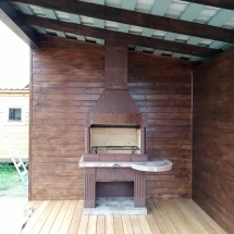 Летняя кухня ИМПРОВИЗАЦИЯ с барбекю