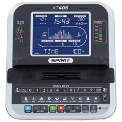 Беговая дорожка SPIRIT XT485 Black			, фото 7