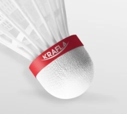 KRAFLA SH-W300F Комплект воланов для бадминтона (3 шт), фото 3