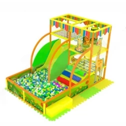 Детский игровой лабиринт &quot;Зоопарк&quot; 8.3м² (3.5*2.35*2.5м)