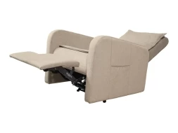 Кресло-реклайнер электрический с массажем FUJIMO E-COMFORT CHAIR Ваниль, фото 10