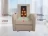 Кресло-реклайнер электрический с массажем FUJIMO E-COMFORT CHAIR Ваниль