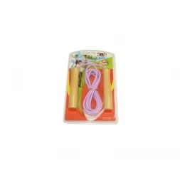 Скакалка - шнур PVC, 2,4м пластиковые ручки