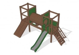 Детский игровой комплекс Двор-3, фото 2