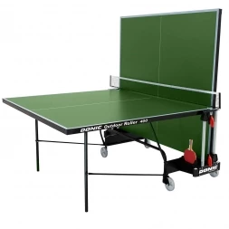 Теннисный стол DONIC OUTDOOR ROLLER 400 GREEN, фото 2