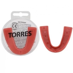 Капа боксерская &quot;TORRES&quot; арт. PRL1021RD, термопластичная, красный